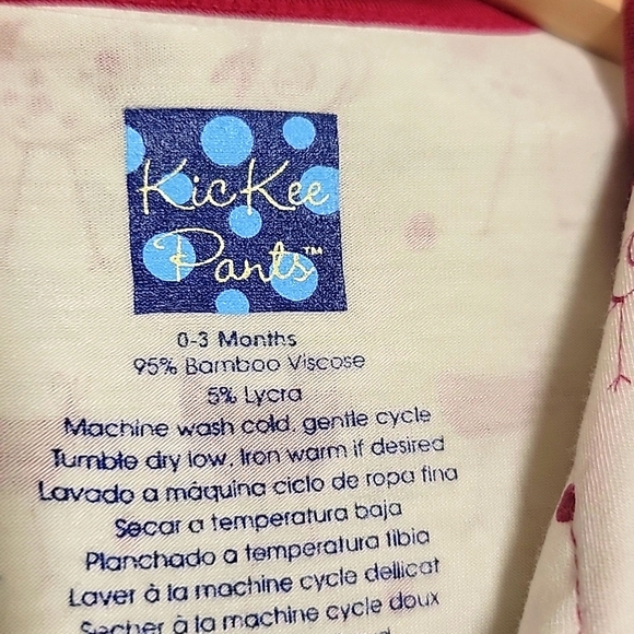 Kickee Pants | Berry Chicken Infant Layette Gown - Picture 8 of 10